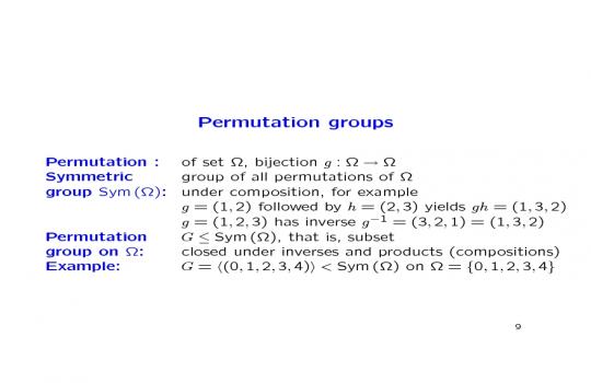 Regular Permutation Groups And Cayley Graphs Www Mathtube Org Regular Permutation Groups And Cayley Graphs Www Mathtube Org