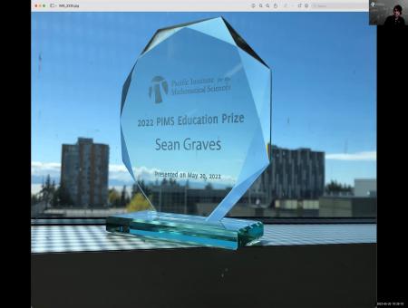 2022 PIMS Education Prize: Sean Graves